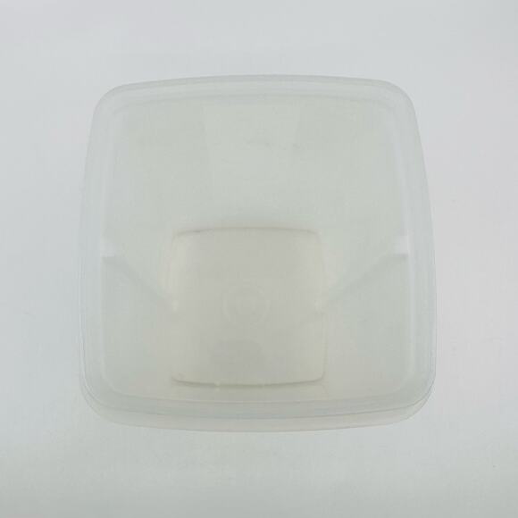 Tupperware Cheese & Cracker Container Rectangular Clear Set Kitchenware Storage - Picture 6 of 12
